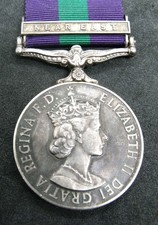 GSM with Clasp Near East (Suez) ROYAL ENGINEERS Sapper Morton