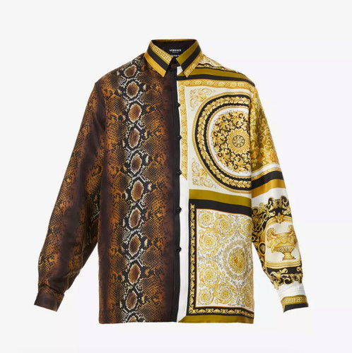 Versace baroque graphic print - baroque,
