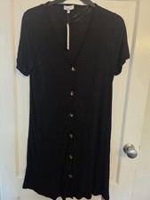 Red Herring Rib Button Through