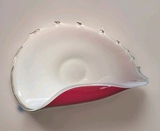 Art Glass Conch Dish