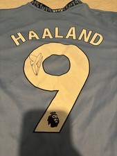Erling Haaland hand signed