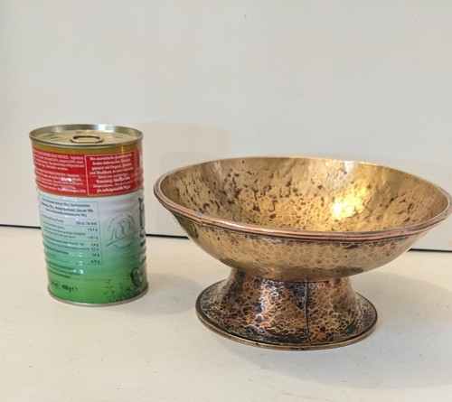 Vintage hand hammered copper - hand,