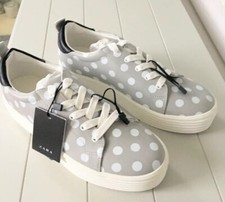 Zara Polka Dot Print Sneakers