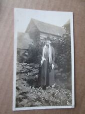 Vintage Photo. Man in a cassock 11 x 6.8 cm approx
