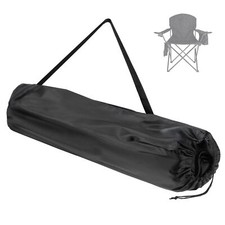 Black Camping Chair Carrier Bag 39.37x11.8 Inch Portable Storage Bag