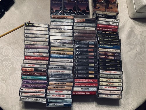 Country western cassette lot - country,