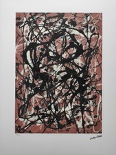 Jackson Pollock Signed -