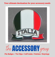 New pin badge Italy italian