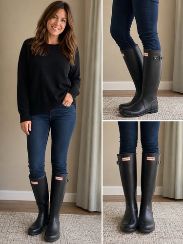 Hunter original tall - tall, rubber