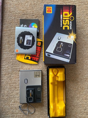Kodak disc 4000 vintage camera - vintage,