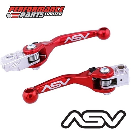 Asv red adjustable levers - red,