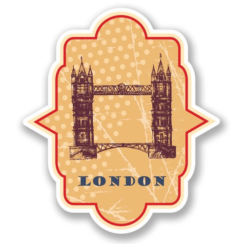 London tower bridge vinyl - london,