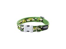 Red Dingo Patterned Dog Collar