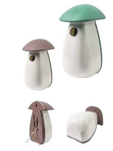 Plastic bird nesting boxes - 2-6,