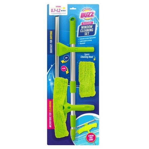 Telescopic window cleaning set - window,
