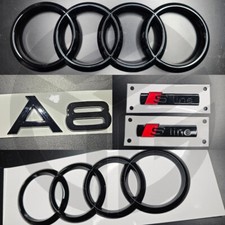 Audi A8 2010-2013 Gloss Black