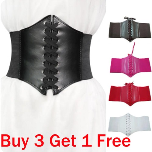 Ladies leather waist belt - waist,
