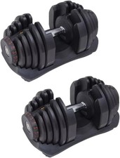 2x Adjustable Dumbbell Set