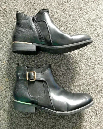 Ladies black ankle chelsea - ladies,