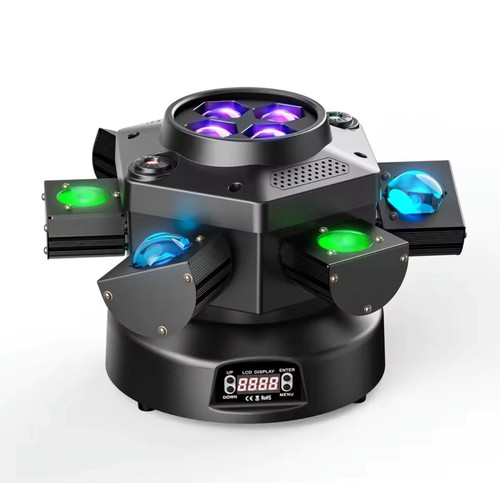 Led rgbw moving head strobe - 10,