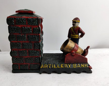 Artillery Bank Cast Iron Money