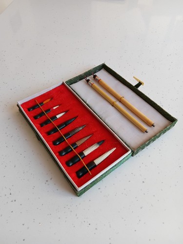 Vintage chinese calligraphy - vintage,