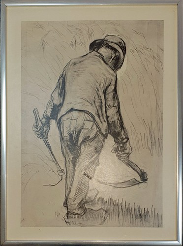 Van gogh peasant reaping - van, "peasant