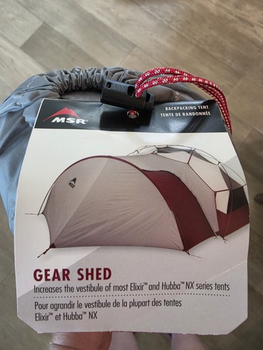 Msr gear shed hubba - msr,