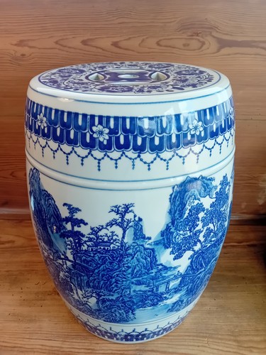 Chinese blue white porcelain - blue,
