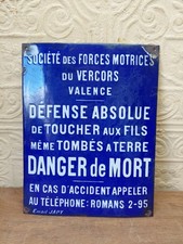 Antique French Original Enamel