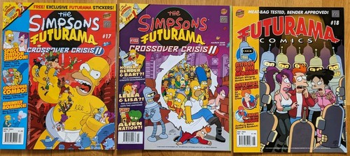 The simpsons futurama comics - futurama,