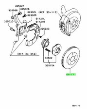 Disc, Front Brake For