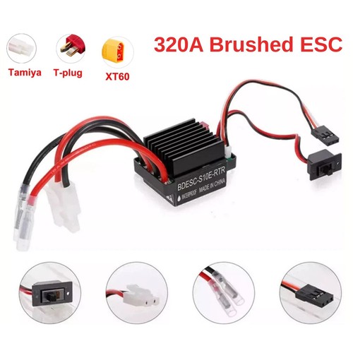 Waterproof brushed 320a esc - 320a,