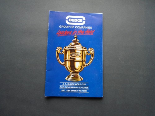 Racecard cheltenham af budge - ,