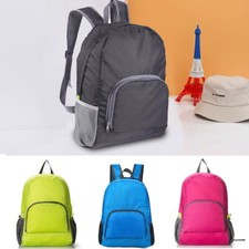 Large 100% Plain Backpack & Rucksack Bag Men Women -  SPORTS TRAVEL SCHOOL WORK