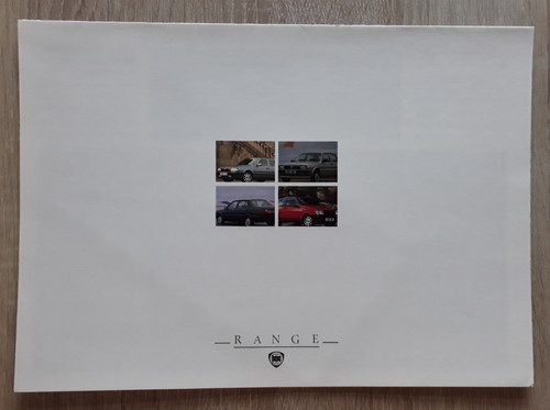 Lancia range brochure - brochure, 1989