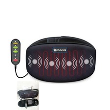 Comfier Heating Pad Waist Belt Vibration Massager, Period Pain Lower Back Lumbar