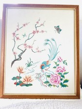 Large Vintage Art Deco Framed