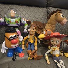 Toy Story Bundle Buzz Lightyear Woody Jessie Bullseye Slinky Dog Mr Potato Head