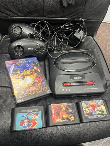 Sega megadrive console with - sega,