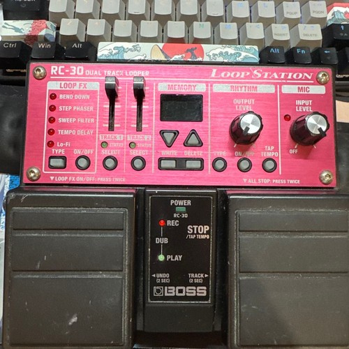 Boss dual track - track, looper