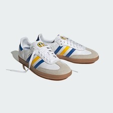 MENS ADIDAS OG SAMBA TEAM LEEDS UNITED FC TRAINERS - ALL SIZES - LIMITED EDITION