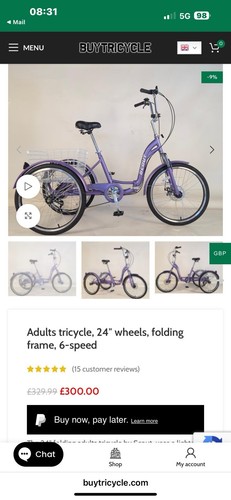 Ladies tricycle brand - tricycle, had