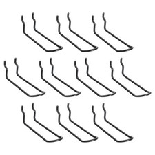 10Pcs Pegboard Hooks, 4 Inch