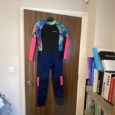 Wetsuit Mountain Warehouse Kids Neoprene Full Length kids - Aged 13 - black blue