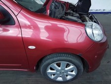 FRONT WING RH NISSAN MICRA MK4 (K13) 2010 TO 2017 TEKNA RED