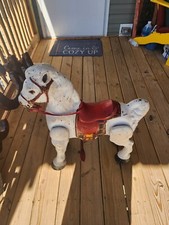 VINTAGE RARE  METAL RIDE ON