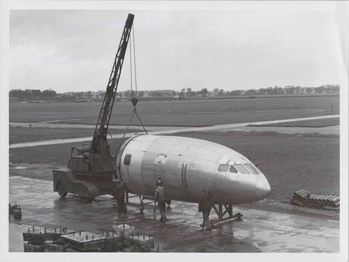 Havilland comet nose - de,