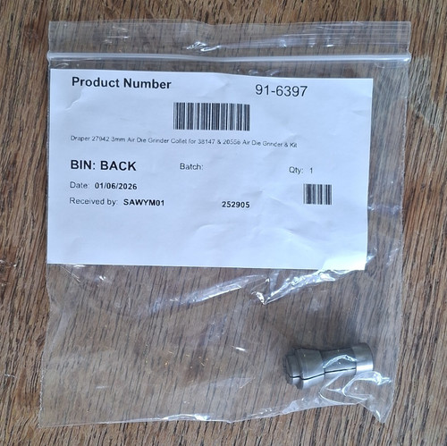 Draper 27942 3mm - air, die