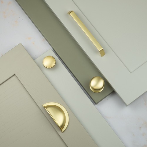 Brass kitchen handle and - kitchen,